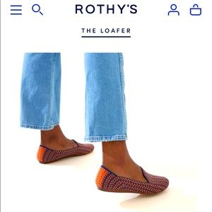 Rothy’s The Loafer size 8, like new! Walnut tweed